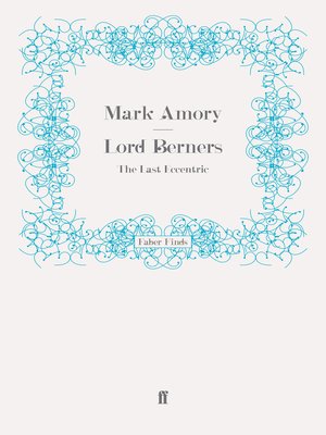 cover image of Lord Berners
